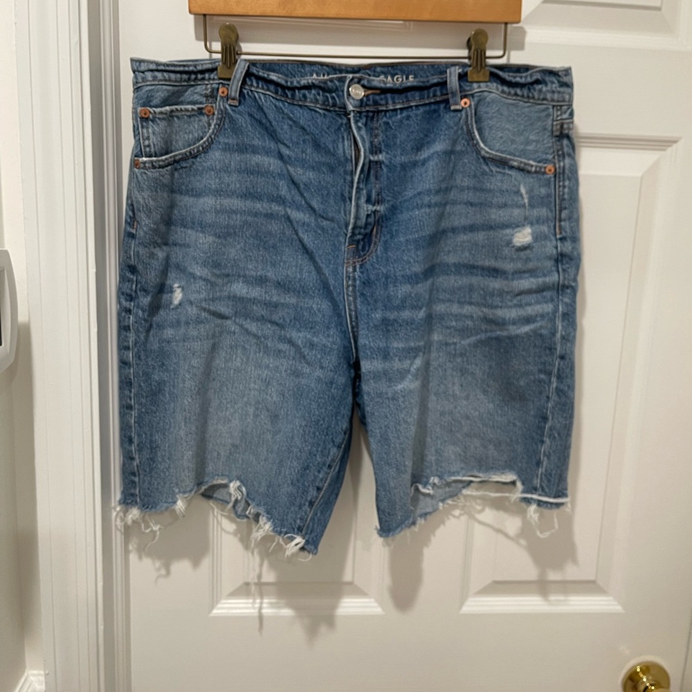 American Eagle Distressed Denim Shorts
